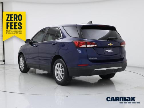 Blue 2022 Chevrolet Equinox LT