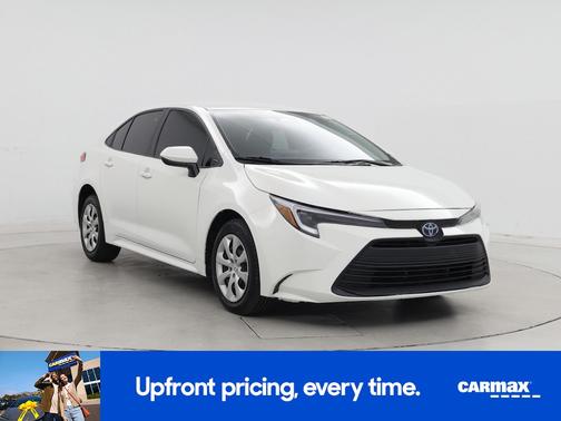 White 2024 Toyota Corolla Hybrid LE
