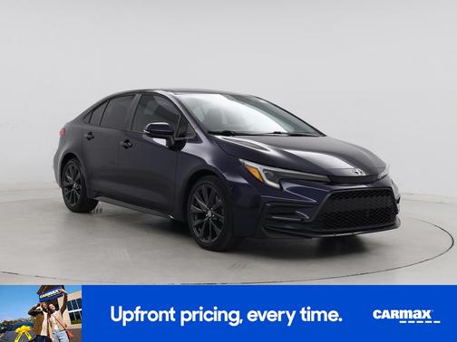 Blue 2023 Toyota Corolla SE