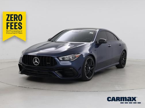 Blue 2022 Mercedes-Benz AMG CLA 45