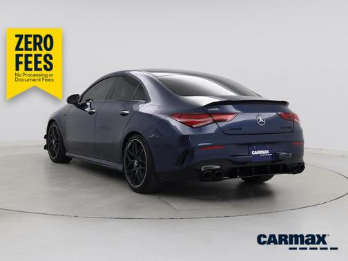 Blue 2022 Mercedes-Benz AMG CLA 45