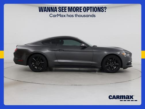 Gray 2016 Ford Mustang Ecoboost