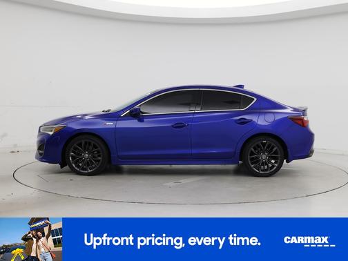 Blue 2022 Acura ILX Premium A-Spec