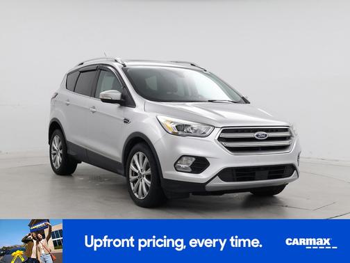 Silver 2017 Ford Escape Titanium