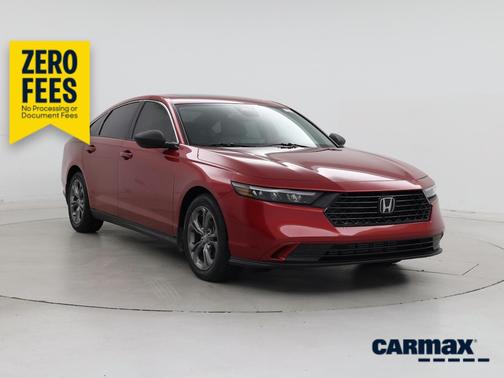Red 2023 Honda Accord EX