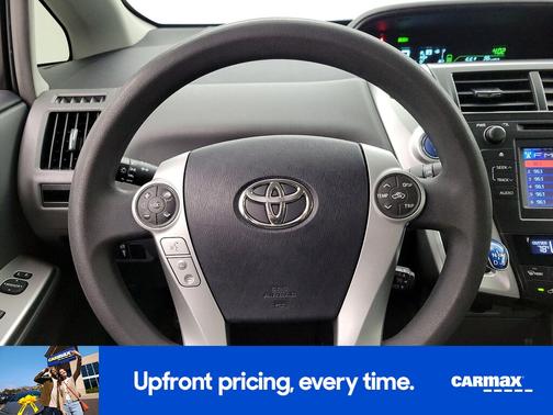 Silver 2014 Toyota Prius v Three