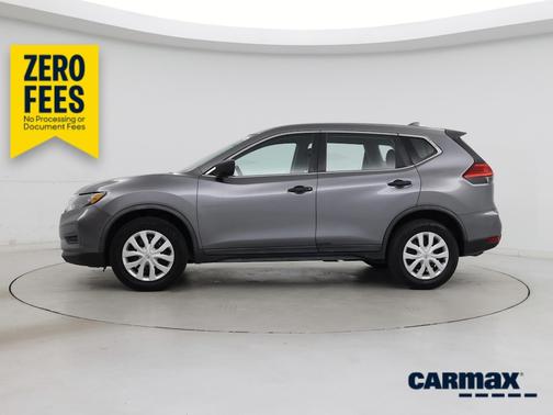 Gray 2017 Nissan Rogue S