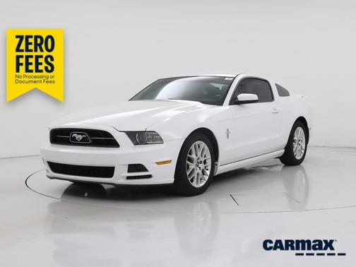 White 2014 Ford Mustang Premium