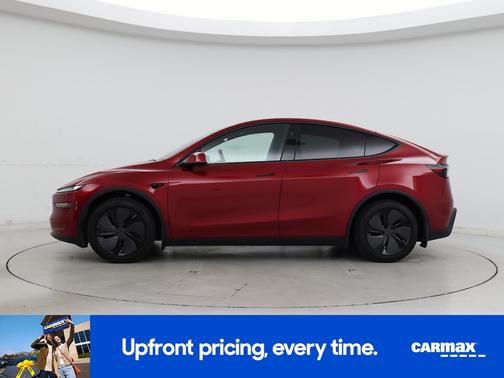 Red 2026 Tesla Model Y Long Range