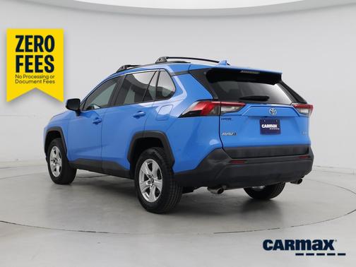 Blue 2019 Toyota RAV4 XLE
