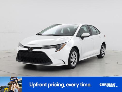 White 2022 Toyota Corolla LE
