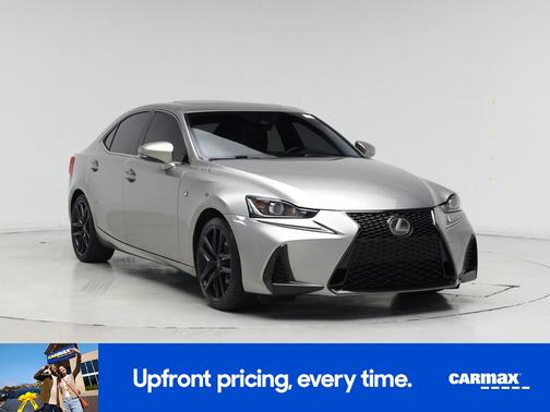 Gray 2017 Lexus IS 200t F-Sport