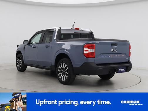 Blue 2024 Ford Maverick Lariat