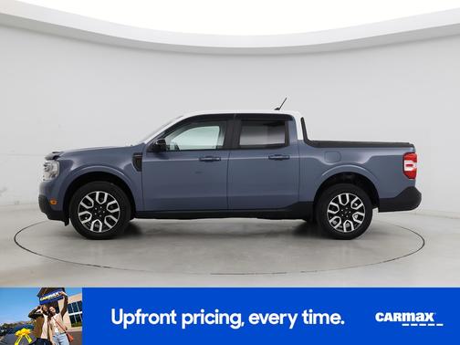 Blue 2024 Ford Maverick Lariat