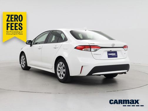 White 2022 Toyota Corolla LE