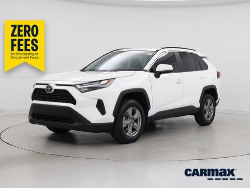 White 2023 Toyota RAV4 XLE
