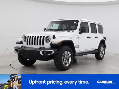 White 2020 Jeep Wrangler Unlimited Sahara
