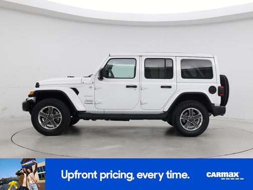 White 2020 Jeep Wrangler Unlimited Sahara