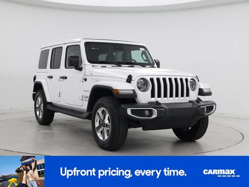 White 2020 Jeep Wrangler Unlimited Sahara