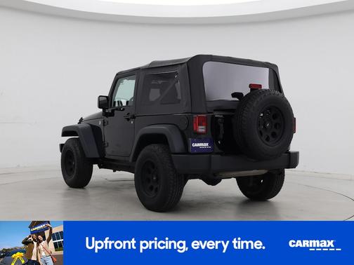Black 2015 Jeep Wrangler Freedom