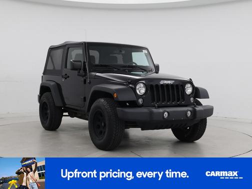 Black 2015 Jeep Wrangler Freedom