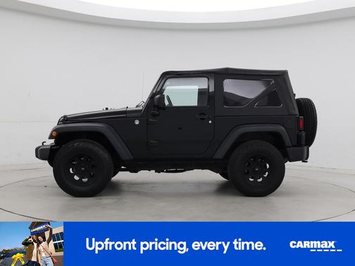 Black 2015 Jeep Wrangler Freedom