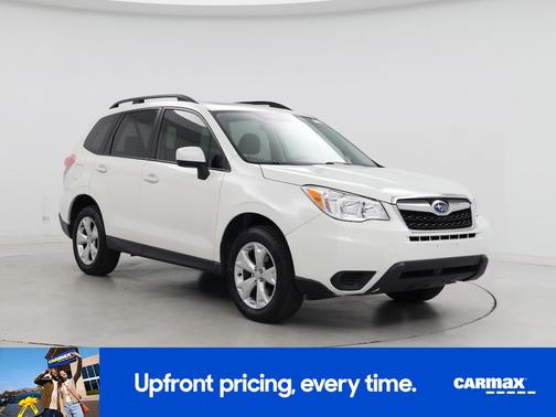 White 2016 Subaru Forester 2.5I Premium