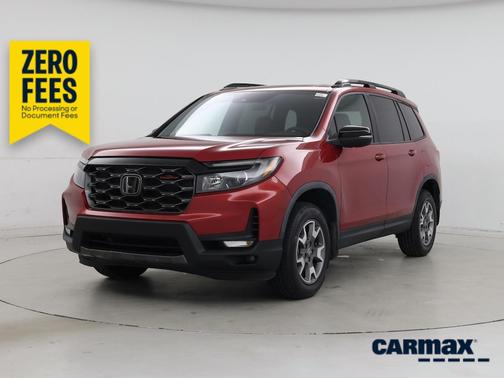 Red 2023 Honda Passport Trailsport