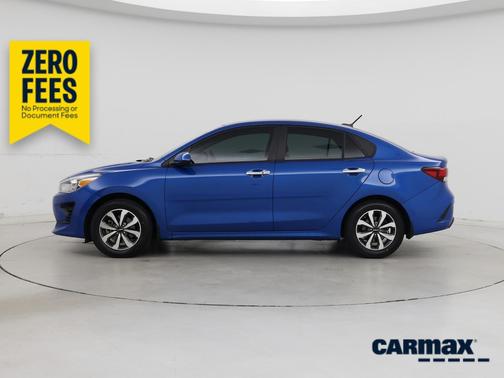 Blue 2022 Kia Rio S