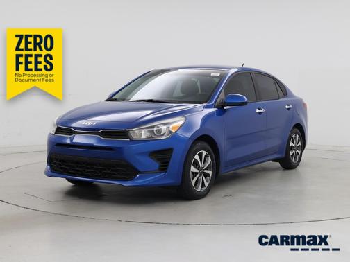 Blue 2022 Kia Rio S