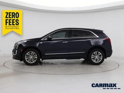 Blue 2021 Cadillac XT5 Premium Luxury