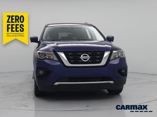 Blue 2019 Nissan Pathfinder SL