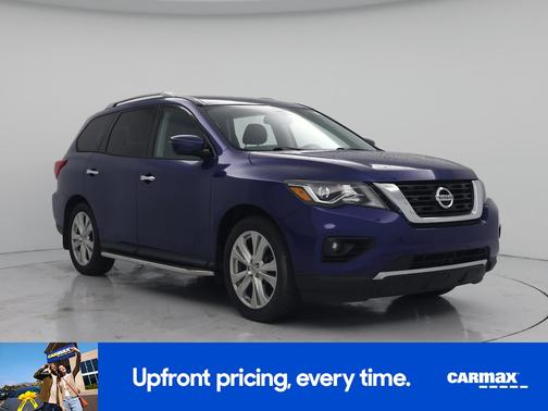 Blue 2019 Nissan Pathfinder SL