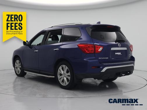 Blue 2019 Nissan Pathfinder SL