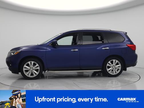 Blue 2019 Nissan Pathfinder SL
