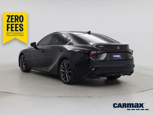 Black 2022 Lexus IS 350 F-Sport