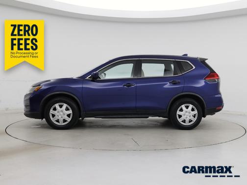 Blue 2017 Nissan Rogue S