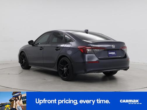 Blue 2025 Honda Civic Sport