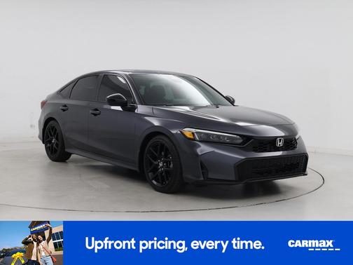Blue 2025 Honda Civic Sport