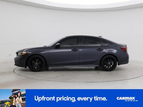 Blue 2025 Honda Civic Sport