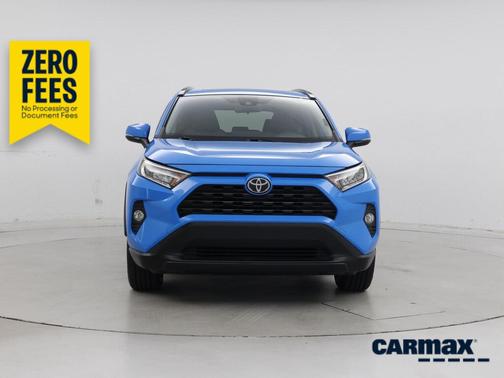 Blue 2020 Toyota RAV4 XLE Premium