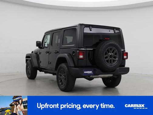 Black 2025 Jeep Wrangler Sport S