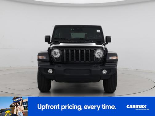 Black 2025 Jeep Wrangler Sport S