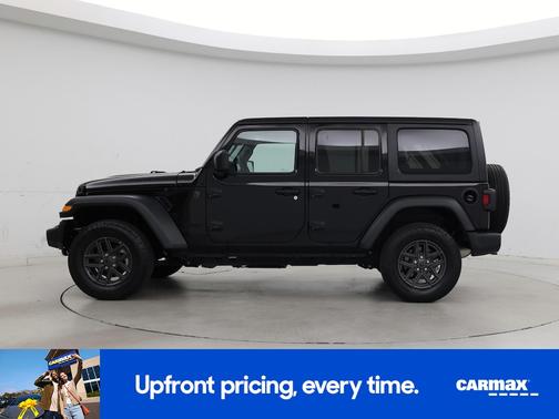 Black 2025 Jeep Wrangler Sport S