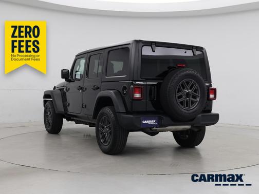 Black 2025 Jeep Wrangler Sport S