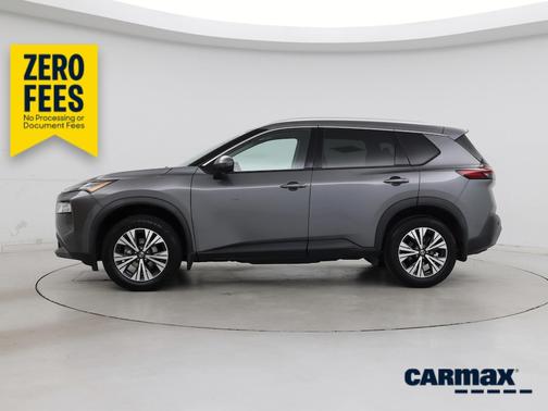 Gray 2021 Nissan Rogue SV