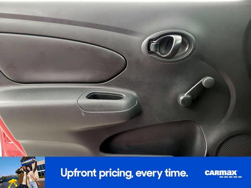 Red 2014 Nissan Versa S Plus