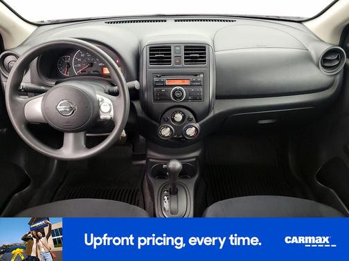 Red 2014 Nissan Versa S Plus