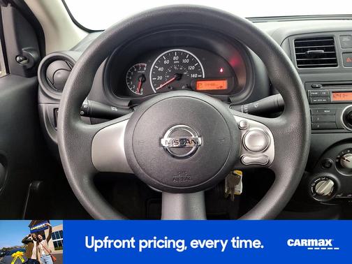 Red 2014 Nissan Versa S Plus