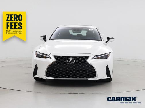 White 2025 Lexus IS 300